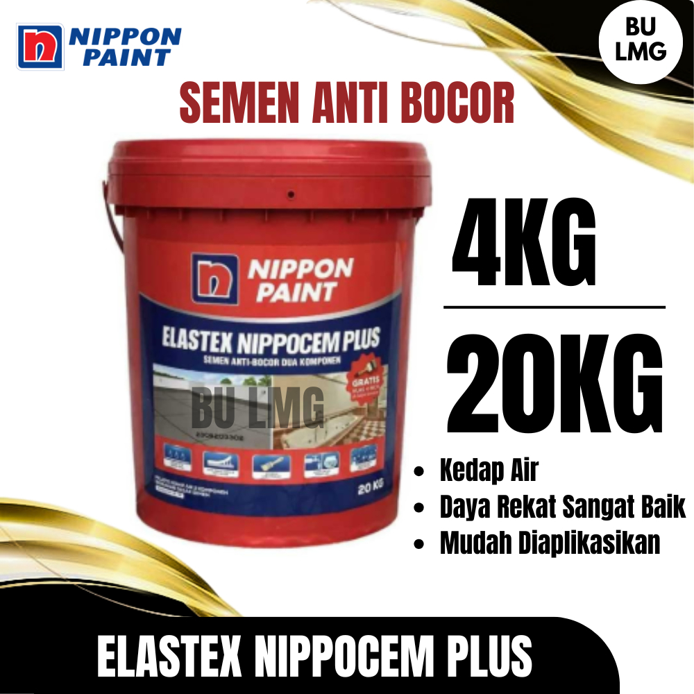 Nippocem Plus 20Kg || Elastex 20Kg || Nippont Paint || Elastex Nippon Paint [Elastex Nipponcem Plus 