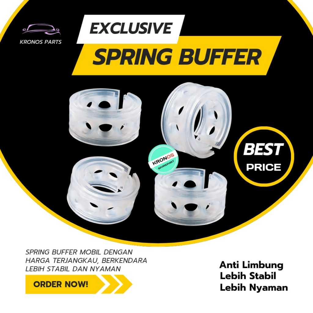 Spring Buffer Sport Dumper Stabilizer Mobil Toyota Avanza Veloz Depan Belakang