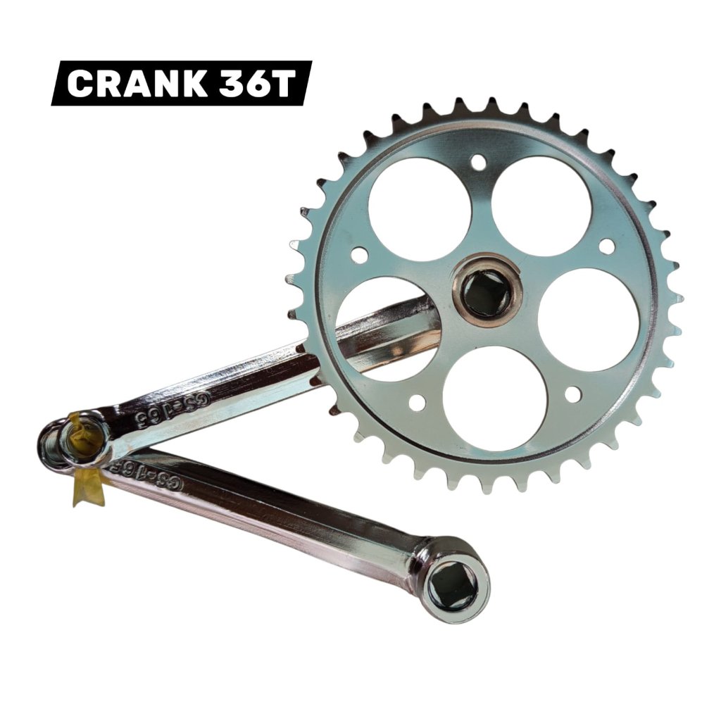 Crank Gir Tengah Single Sepeda Mini Ctb Mtb 36T -165