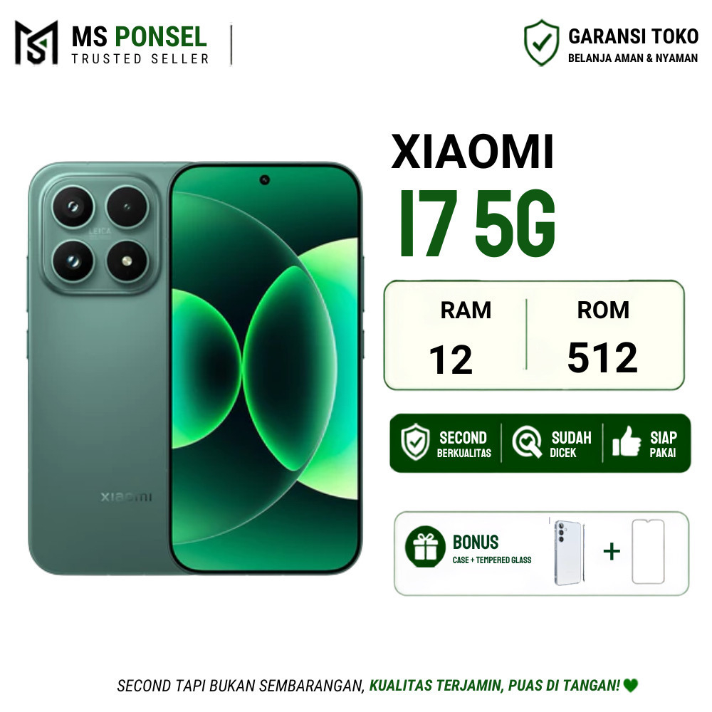 Xiaomi 17 5G 12/512GB NFC Garansi Resmi | Snapdragon 8 Elite Gen 5 | Leica 50MP | AMOLED 120Hz | 100