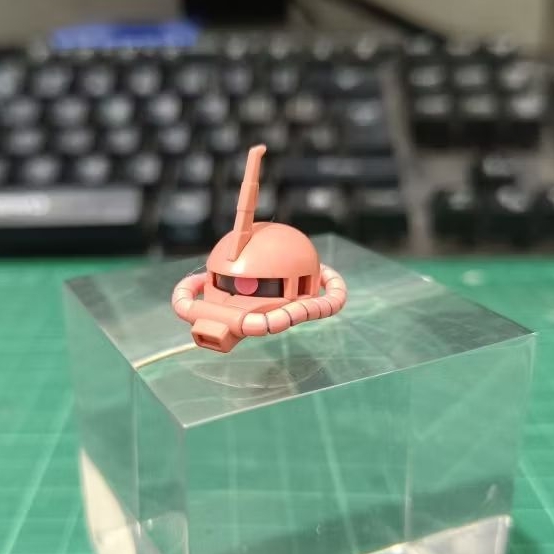 HG 1/144 Zaku Amazing Bandai Head