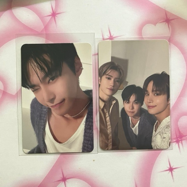 pc photocard doyoung & unit dojaejung perfume