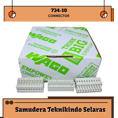 WAGO 734-10 CONNECTOR 73410 KONEKTOR FEMALE