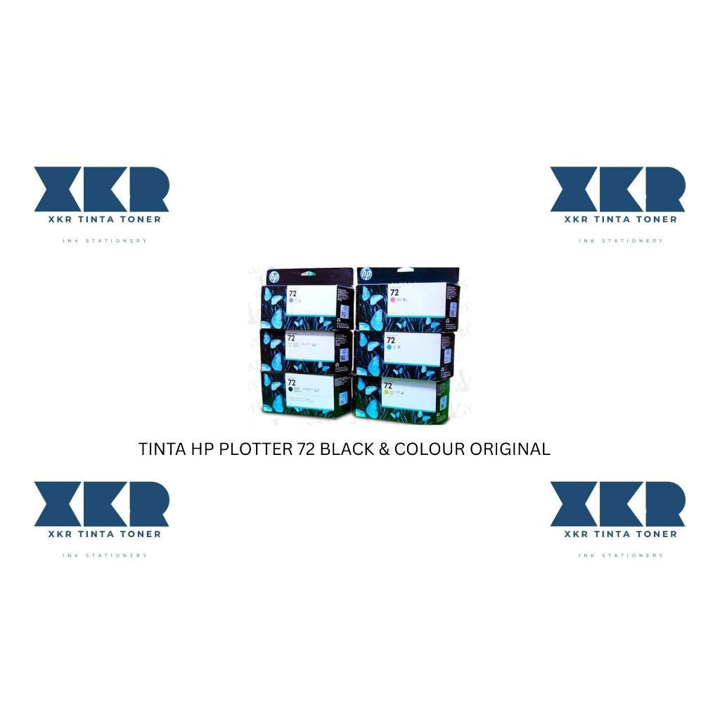 TINTA HP PLOTTER 72 BLACK & COLOUR ORIGINAL