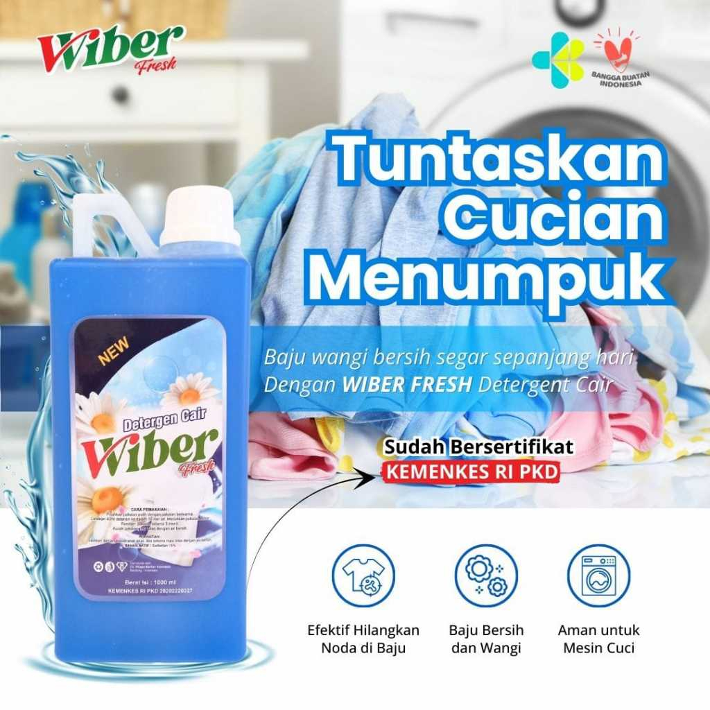WIBER Freshh DETERGEN 450ML---1L
