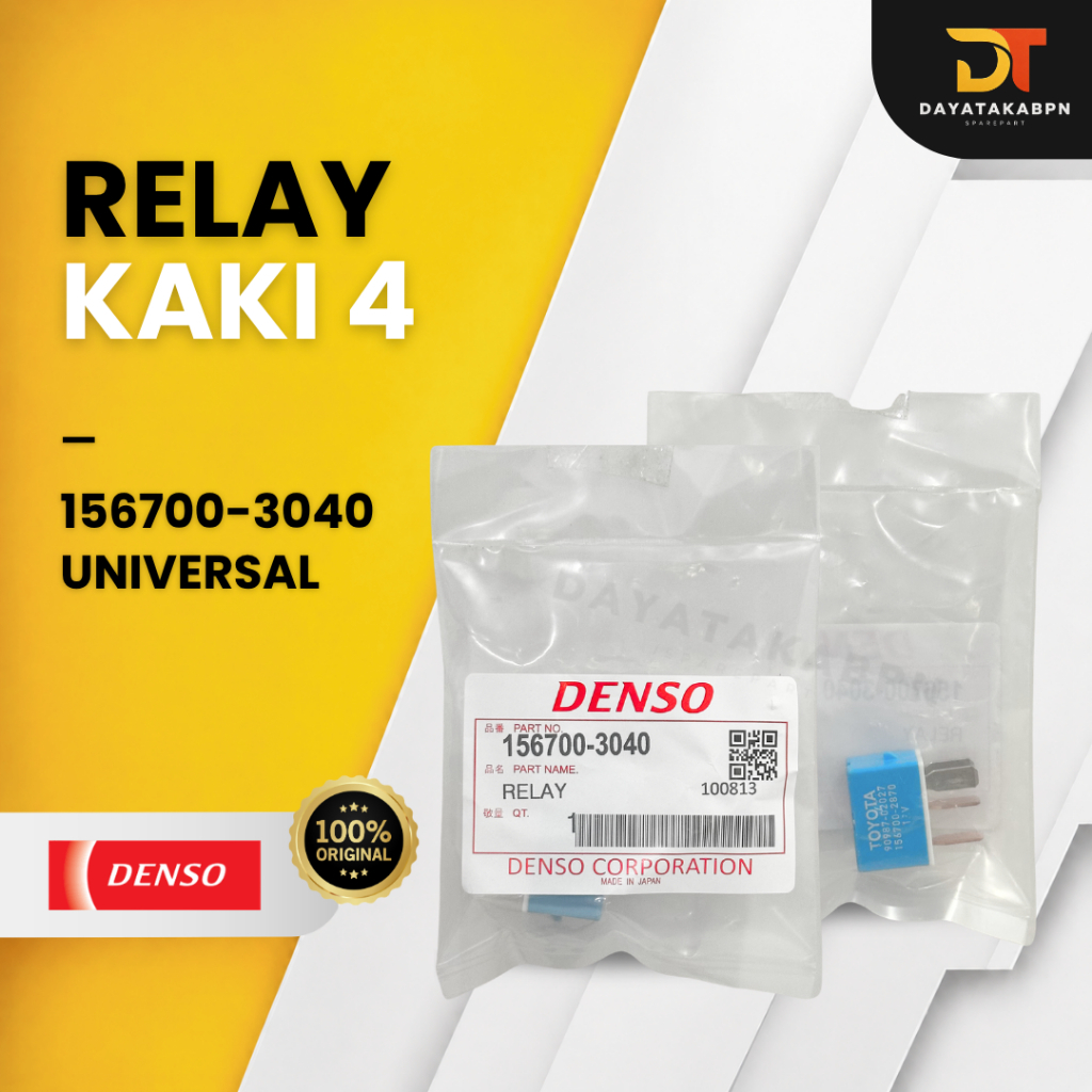 Relay 4 Kaki Denso 156700-3040 Universal