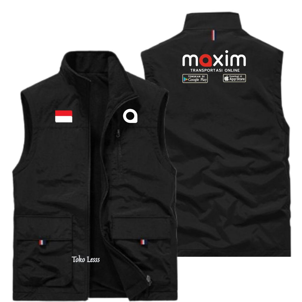 Rompi Maxim Driver Waterproof Rompi MAXIM Outdoor MAXIM, Rompi Kasual MAXIM, Rompi MAXIM Ready Stok