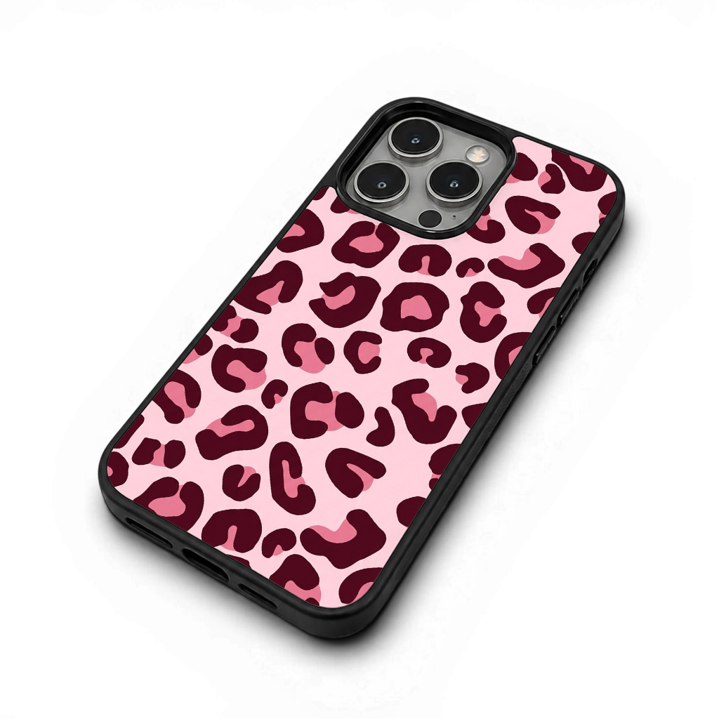 [PREMIUM] Casing Case HP Iphone 11 12 13 14 15 16 SE XR XS PRO MAX Plus Mini Leopard Macan Tutul