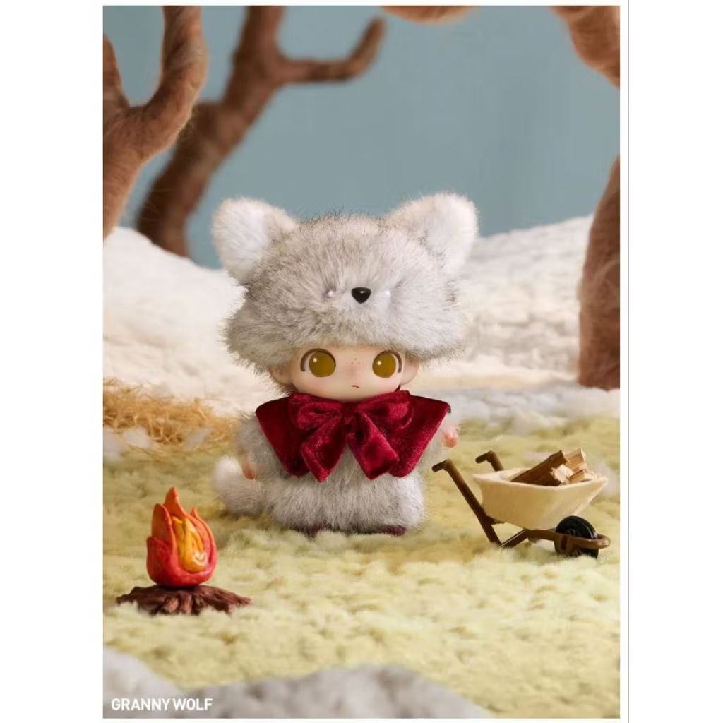 Dimoo The Secret Theatre Granny Wolf Bag Charm