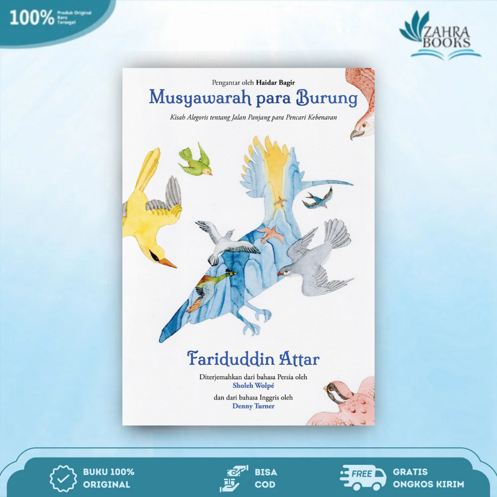 Buku Musyawarah para Burung By Fariduddin Attar - Mizan