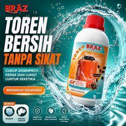 Braz Toren Pembersih kerak lumut toren tandon tedmon tanpa sikat 500ml