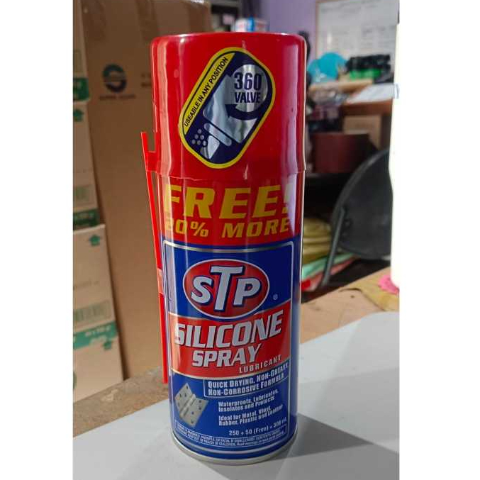 Silicon Spray Lubricant STP 300ml Pelumas Engsel Pintu Mobil & Lainnya
