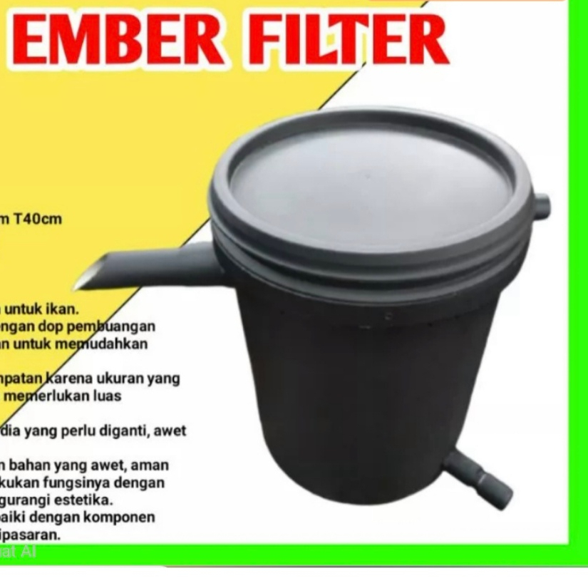 ember filter kolam koi media filter kolam ikan  Star+  koi ilter aquarium