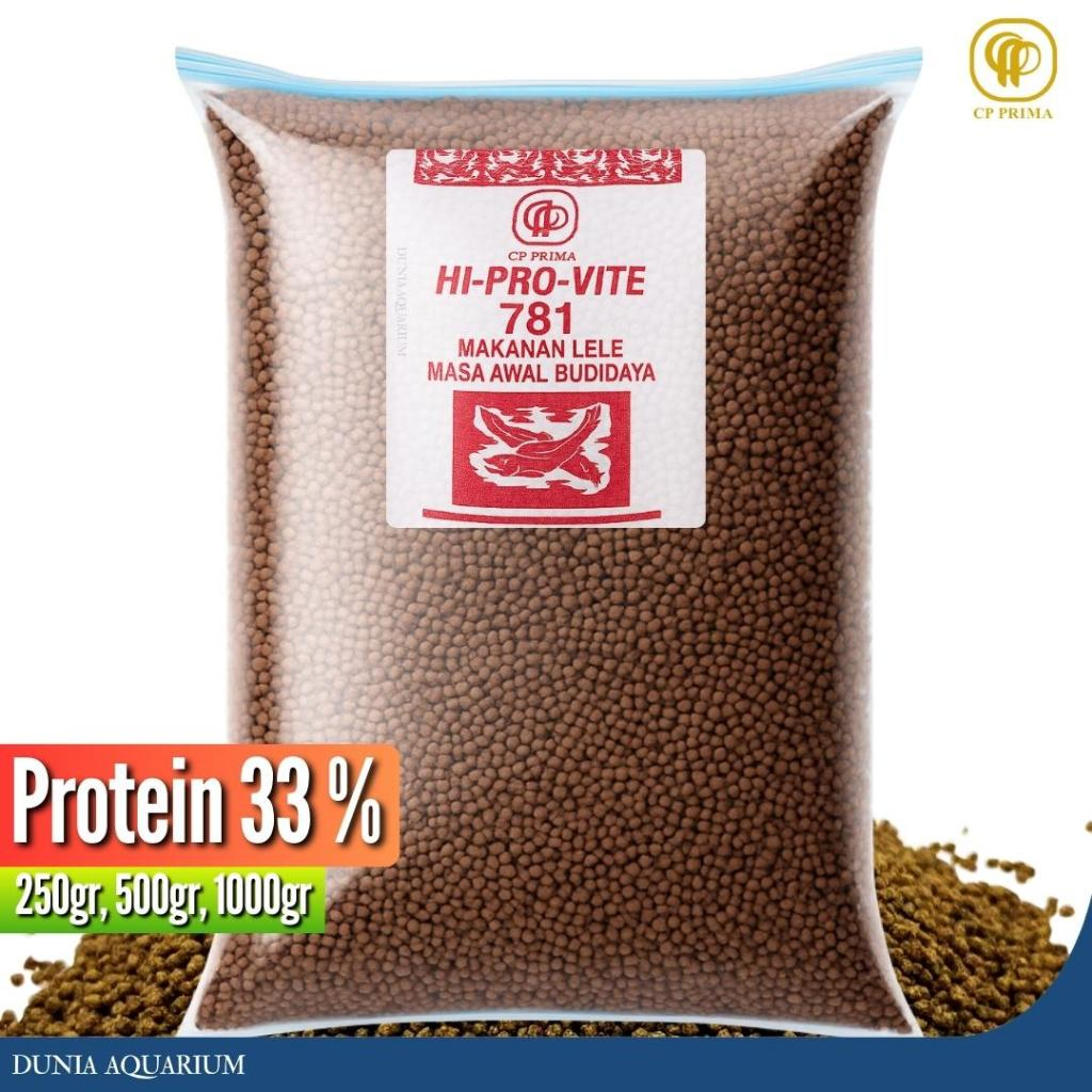 HI PROVITE 781 Pakan Pelet Ikan Lele Nila Gurame Mas Protein 33% / Pelet 781-1 781-2 781-3 Pelet Ump