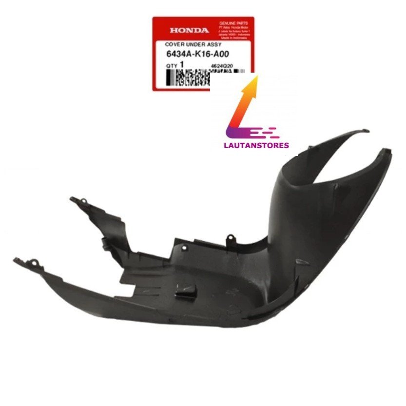 6434A-K16-A00 Cover Under Bawah Lantai Scoopy  Fi K16 2012 - 2016