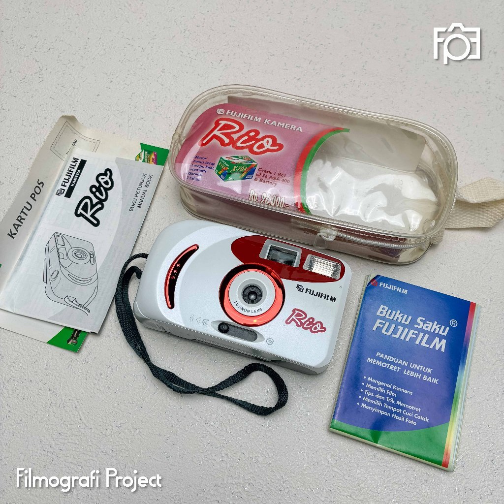 Fujifilm Rio | New Old Stock - Kamera Analog Pocket Point & Shoot Analog 35mm