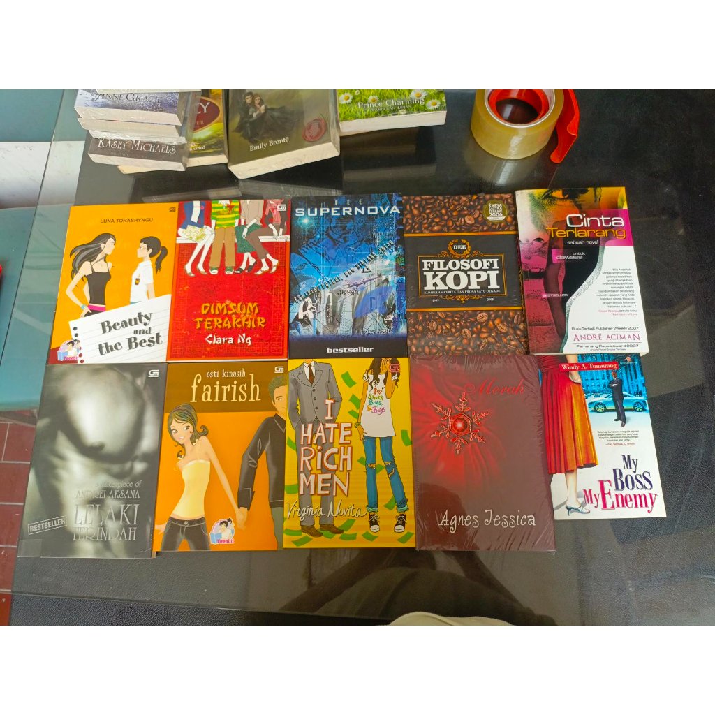 Supernova, Agnes Jessica, Beauty and the Best , Filosofi Kopi , Dimsum Terakhir, My Boss My Enemy, F
