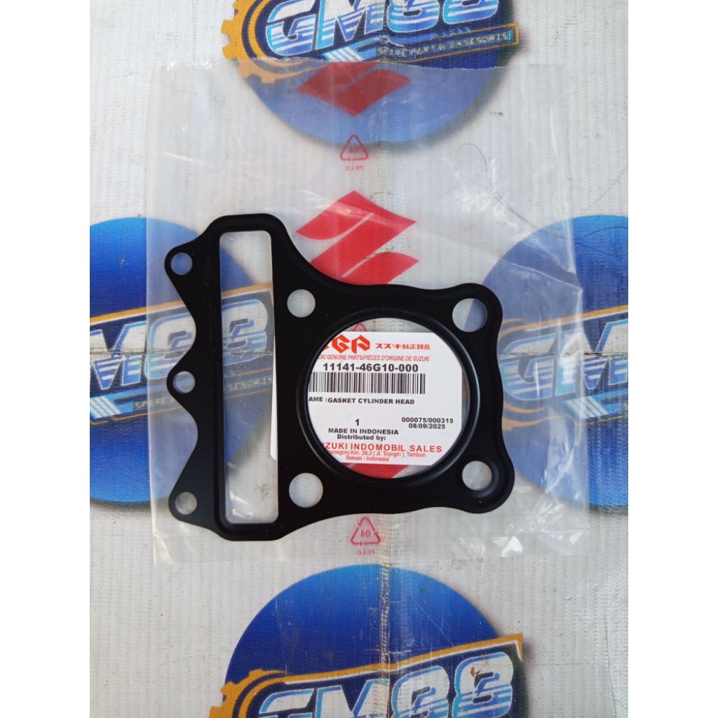 PAKING HEAD ATAS SKYWAVE/ SPIN/ HAYATE/ SKYDRIVE KODE 11141-46G10 ORIGINAL