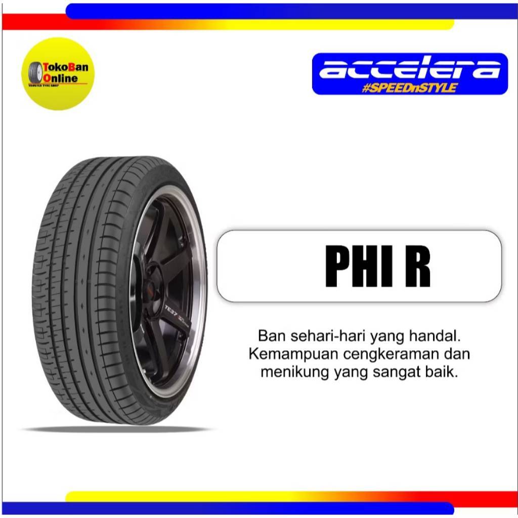Ban Mobil Accelera 195/50R16 195/50/16 R16 R 16 PHI R