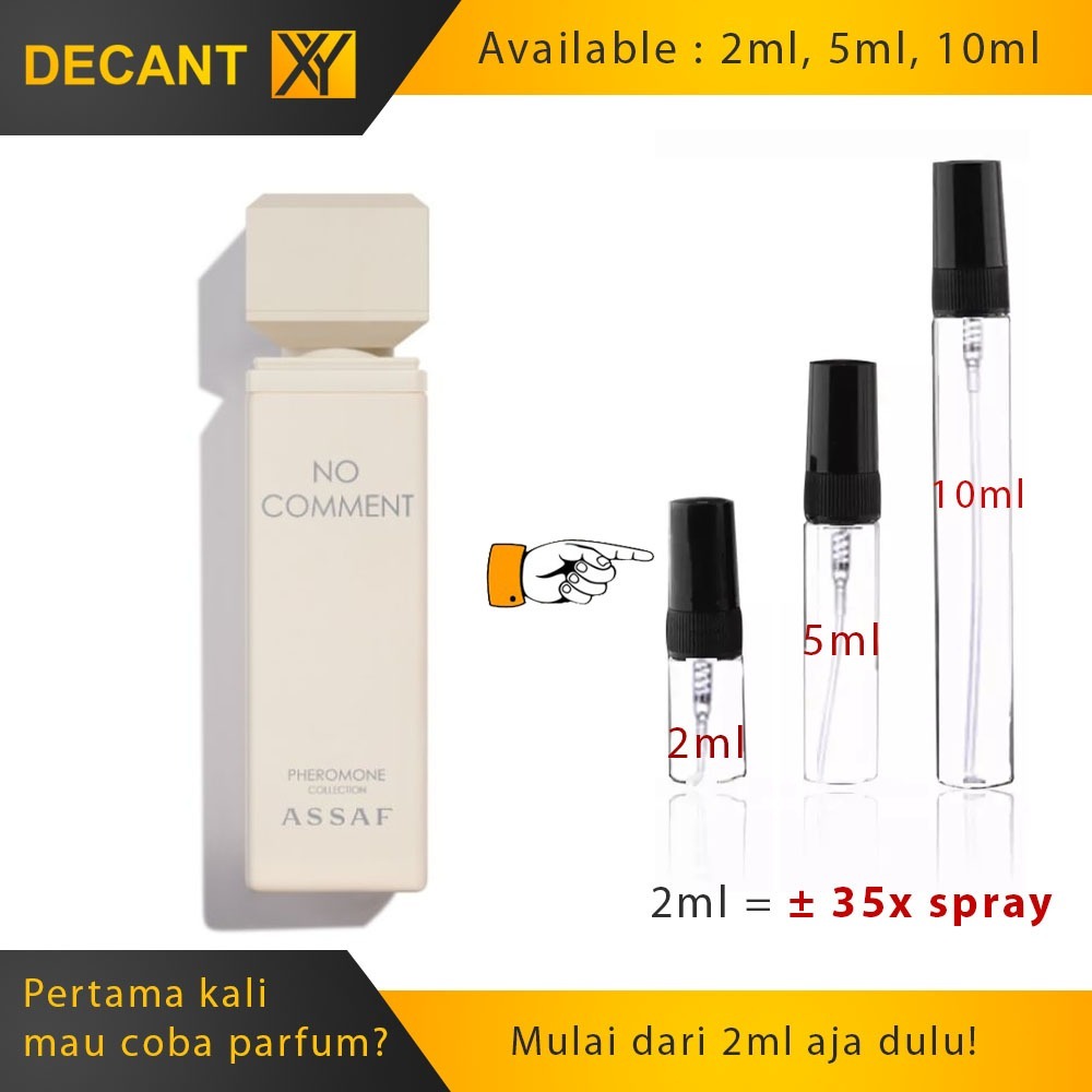 Decant Parfum Assaf No Comment