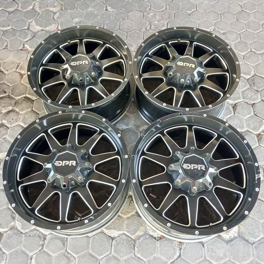 VELG RACING DPR R20 LEBAR 9 PCD 6X139 ET0 LIKE NEW