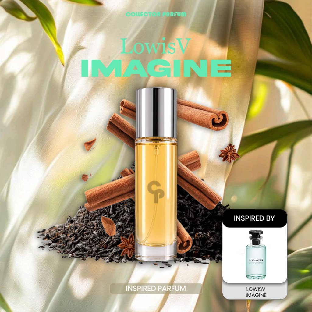 Collector Parfum - Parfume Refill LOWISV IMAGINE Pria Wanita Wangi Tahan Lama - Farfum Isi Ulang Ban