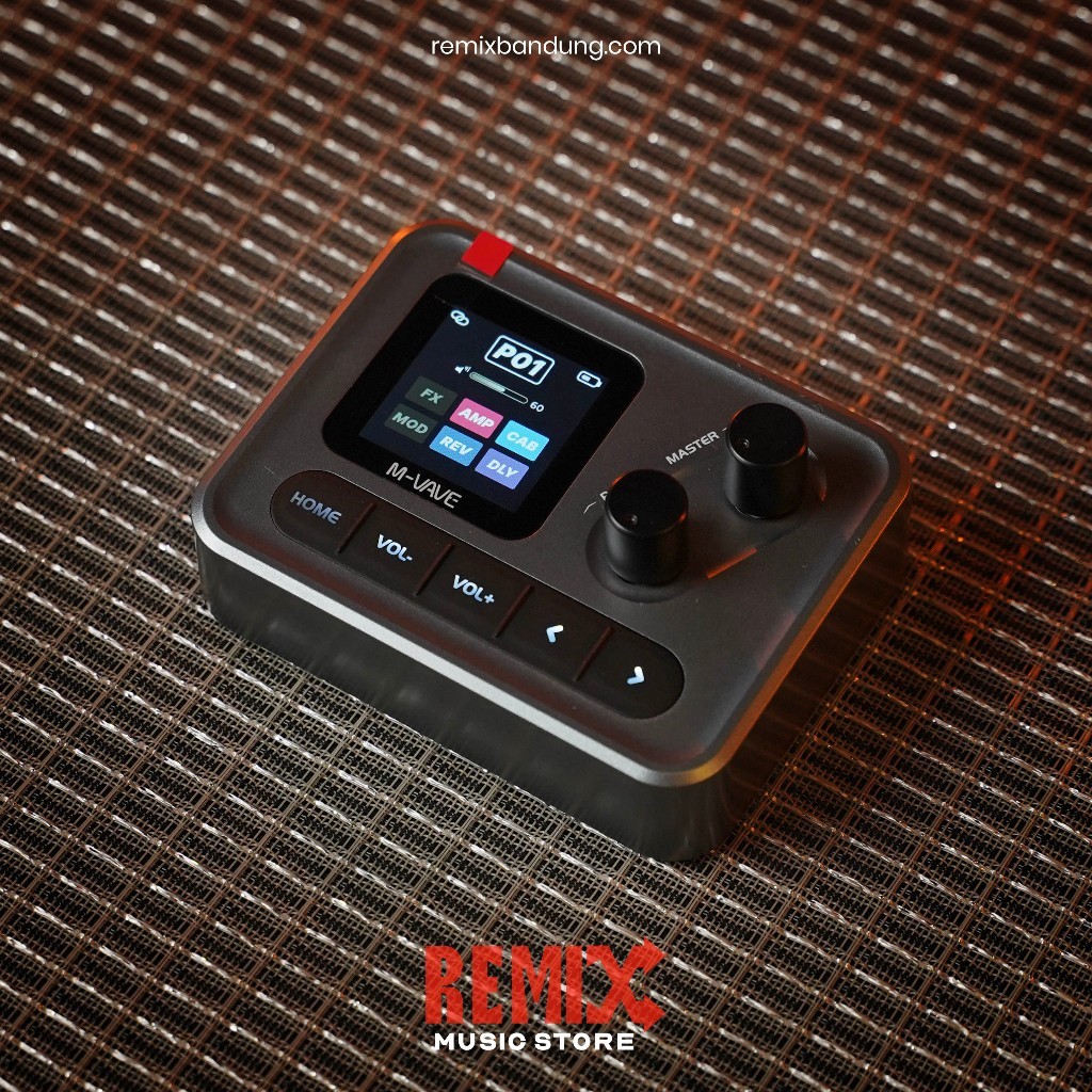 M-Vave Pocket Amp Digital Multi Efek Portable Mvave Pocket Amp ORIGINAL M Vave Pocket Amp - BLACK