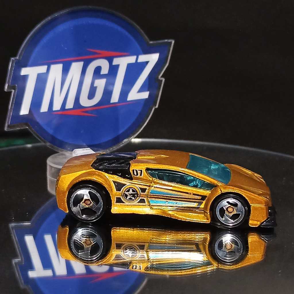 Hotwheels zotic police patrol 2007 gold mattel second loose