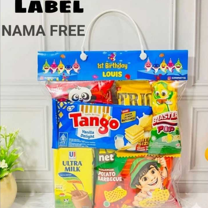 Paket Bingkisan Snack Ulang Tahun Anak / Bingkisan Ulang Tahun Anak