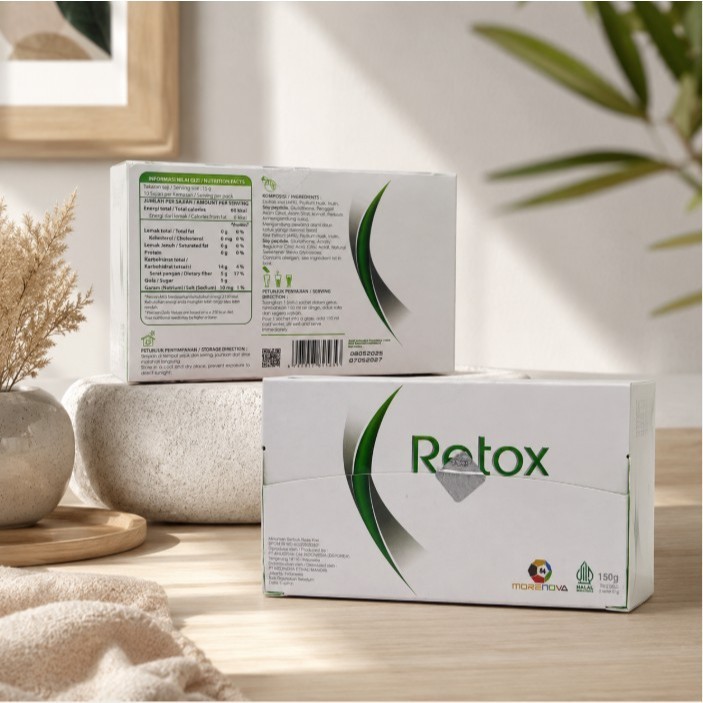 RETOX Minuman Detox Jus Kiwi | Detox Usus & Kecantikan