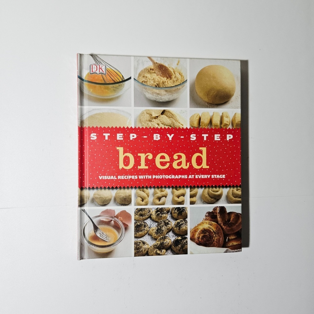 Buku Step by Step Bread Visual Recipes with Photographs at Every Stage - DK