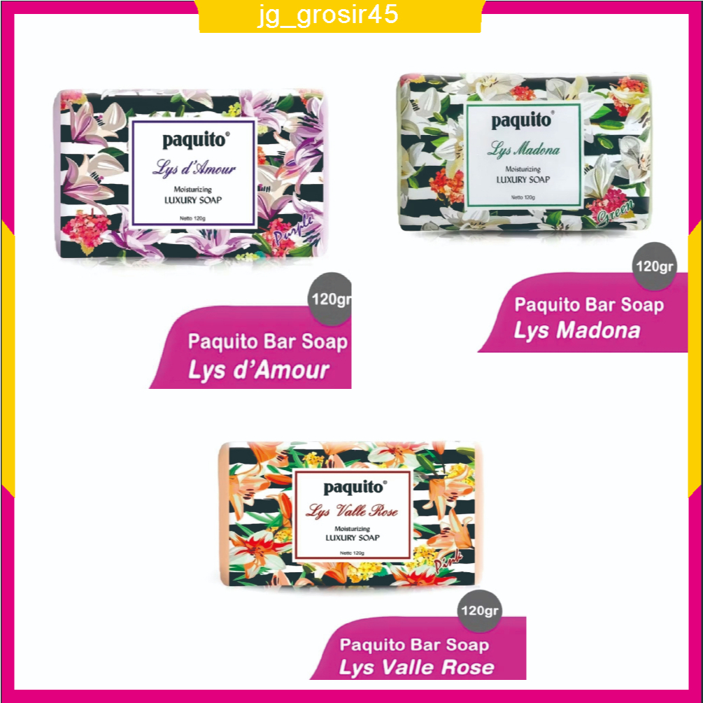 Paquito soap luxury 120 gr - sabun