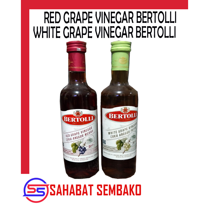 BERTOLLI WHITE/RED GRAPE VINEGAR / Bertoli Red Grape Vinegar