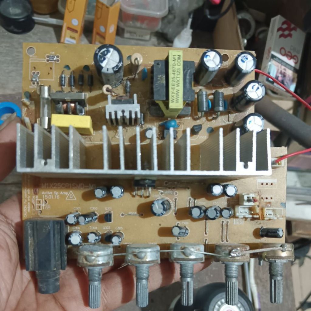 Modul Speaker Aktif Amplifier Polytron Second