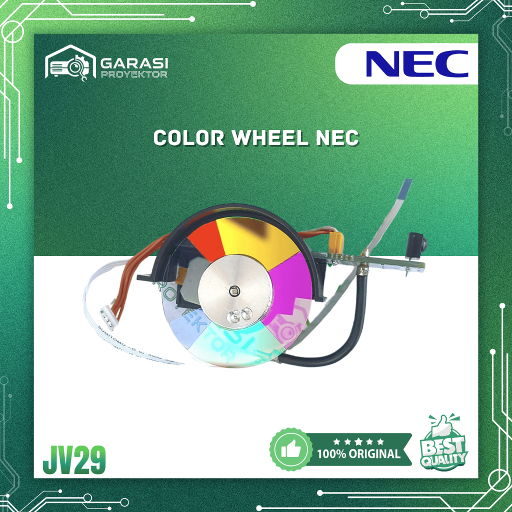 Color Wheel Nec - Sparepart Proyektor Original & Berkualitas