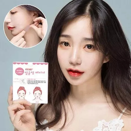 (40 PCS) FACE LIFT TAPE FOR V SHAPE / STIKER PENIRUS WAJAH  Anti Kerut Selotip Alat Penarik Muka lak