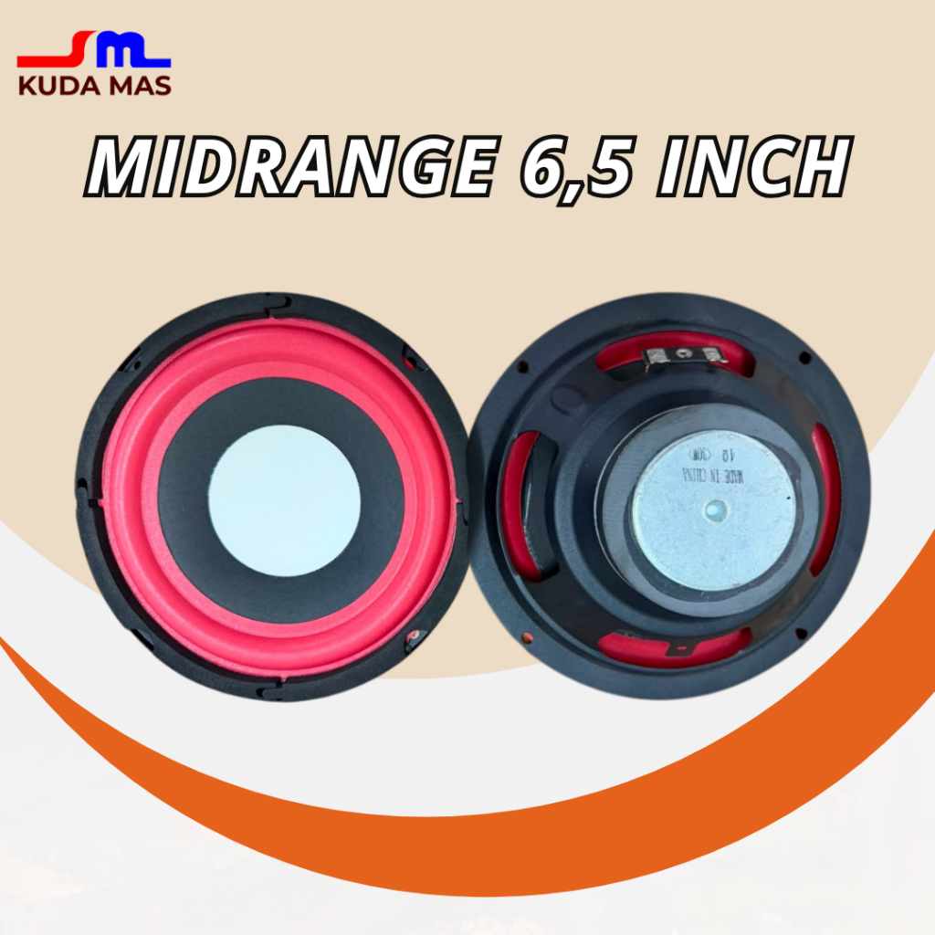 SPEAKER 6,5INCH MIDRANGE 4OHM 25W
