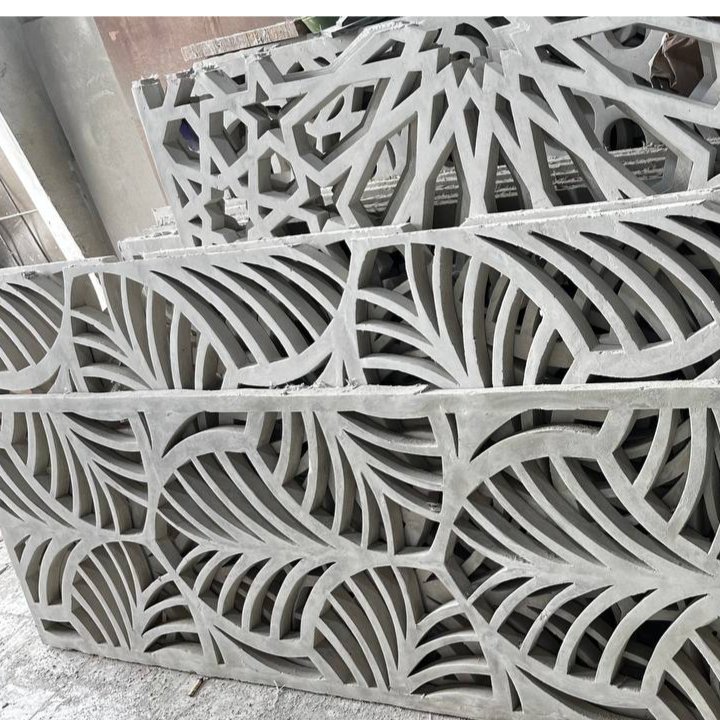 GRC Krawangan Motif Daun