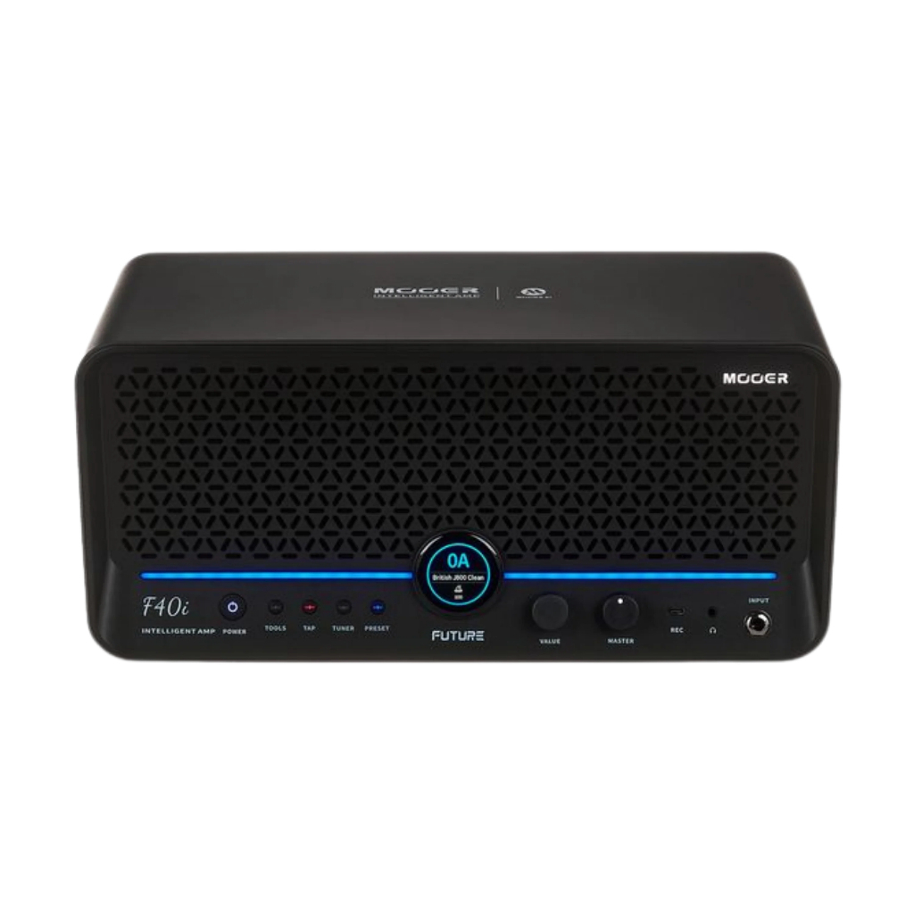 MOOER FUTURE F40i Guitar Smart Amp Phantom Black - Speaker Stereo Full Range Flat Response FRFR Powe