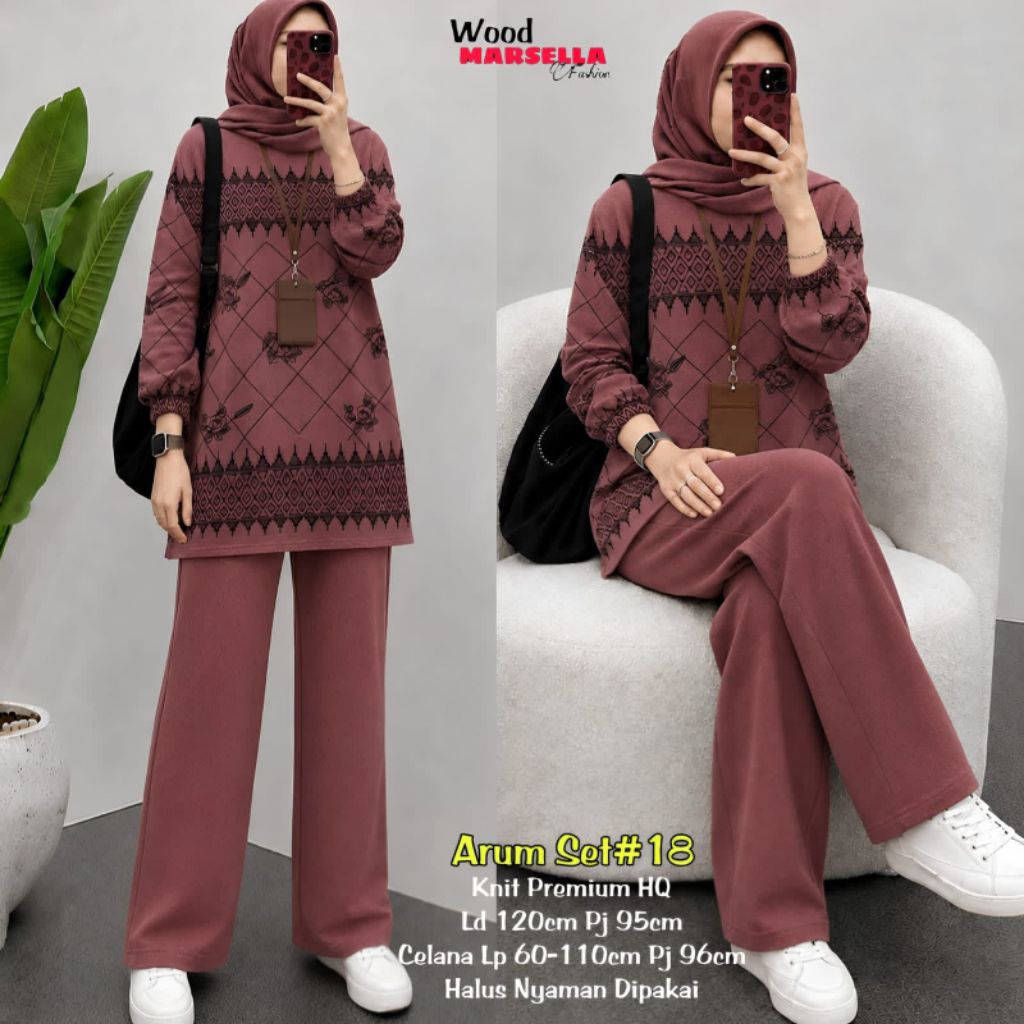 (TERBARU)) BAJU BRIDA SET  // RUMA SET // NOVA  // ARUM #8 ORIGINAL BY MARSELLA BY UWAIS