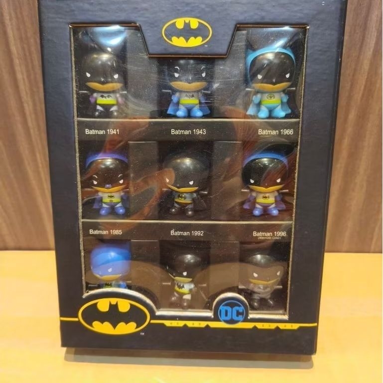 Set Chibi Batman 80 Years By Indomaret Long Live The Bat