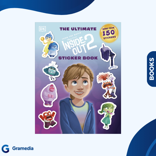 Gramedia Medan - IMPORT BOOK DISNEY PIXAR INSIDE OUT 2 ULTIMATE STICKERS