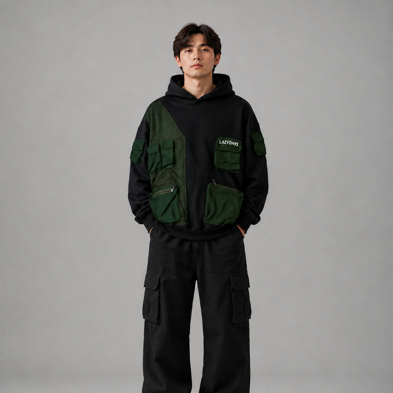 (LFB REWORKED) TACTICAL VEST HOODIE