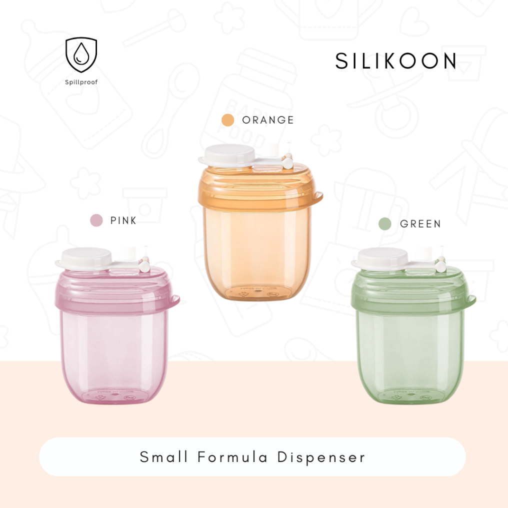 Nadokido x SILIKOON Premium Small Formula Dispenser - Wadah Tempat Kotak Penyimpanan Susu Formula Bu