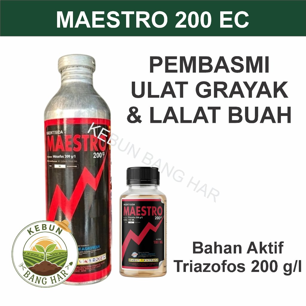 REPACK Maestro Pembasmi Lalat Buah dan Ulat Grayak