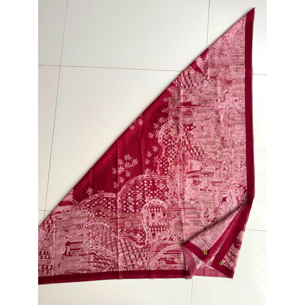 Buttonscarves Jilbab Buttonscarves Original ( Preloved ) Jilbab Square Jilbab Murah Jilbab Kekinian