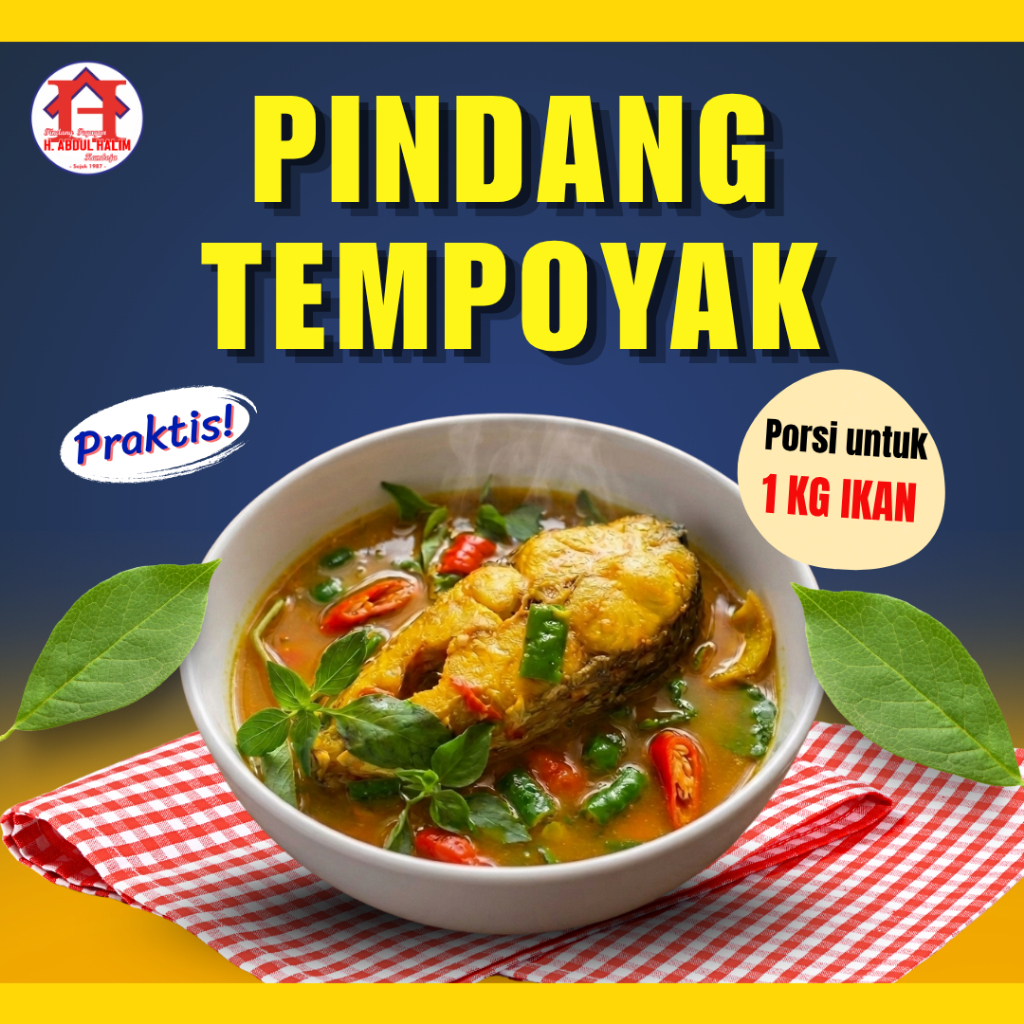 Bumbu Instan Pindang Tempoyak untuk 1 Kg Ikan