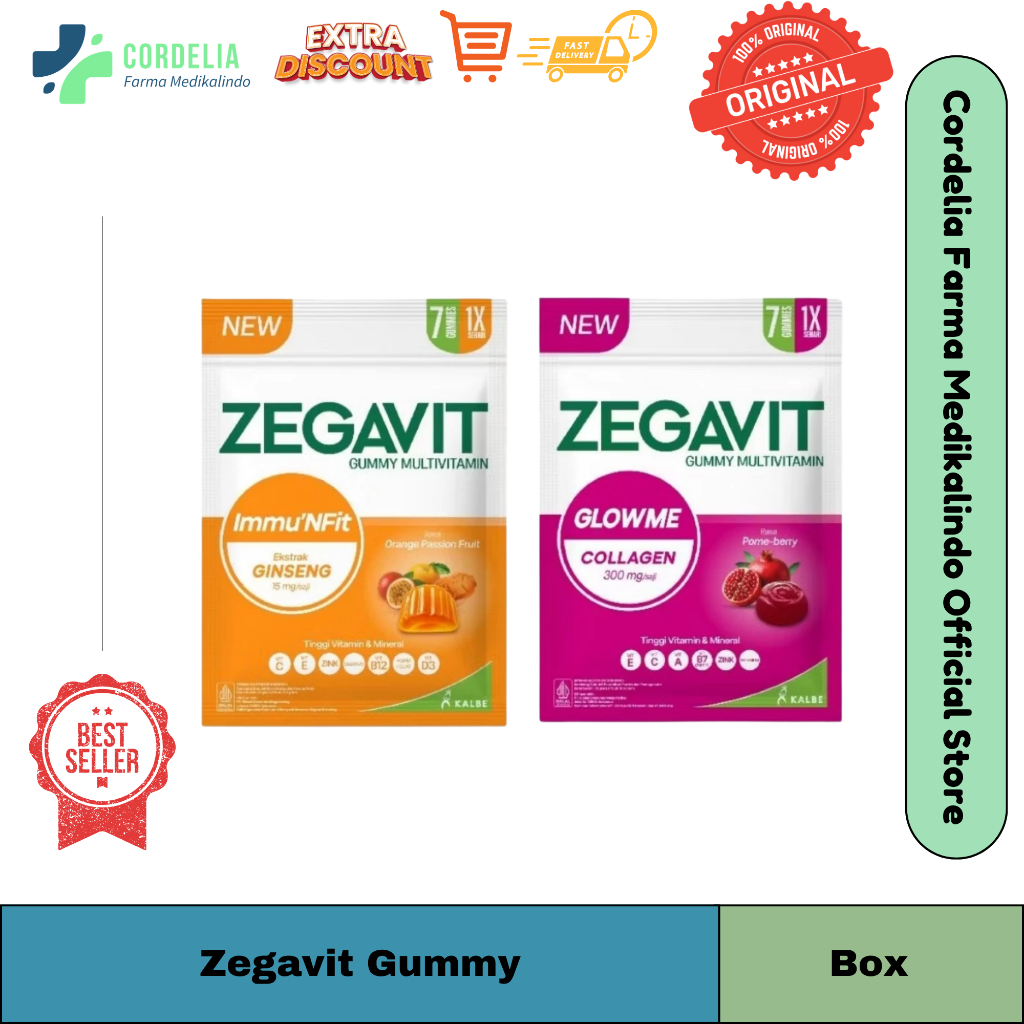Zegavit Gummy Multivitamin (Box)