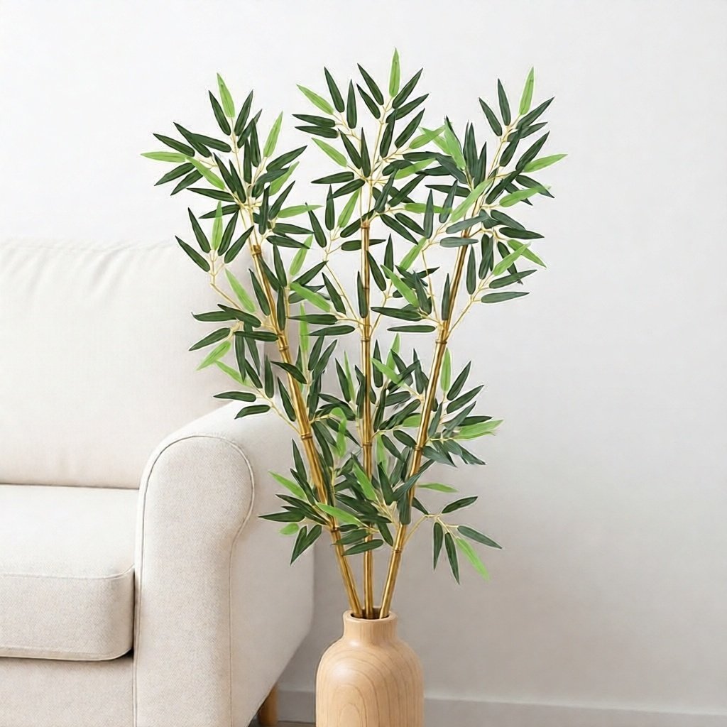 Batang Bambu Artificial /pohon plastik/ pohon bambu/ bambu partisi/ bambu Artificial/ dekorasi ruang