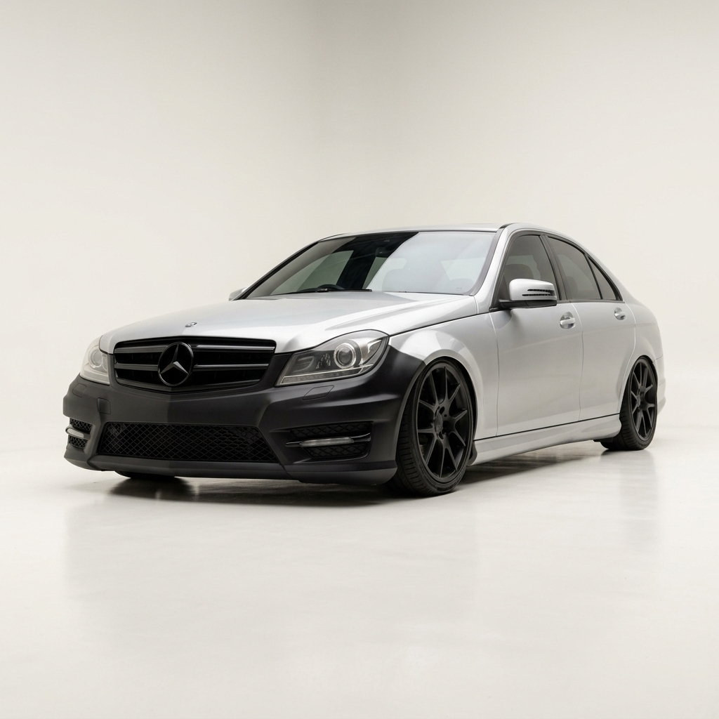 BODYKIT Mercy W204 facelift  bodykit Grade-A|kuat|tebal|lentur|ringan